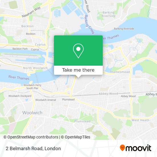 2 Belmarsh Road map