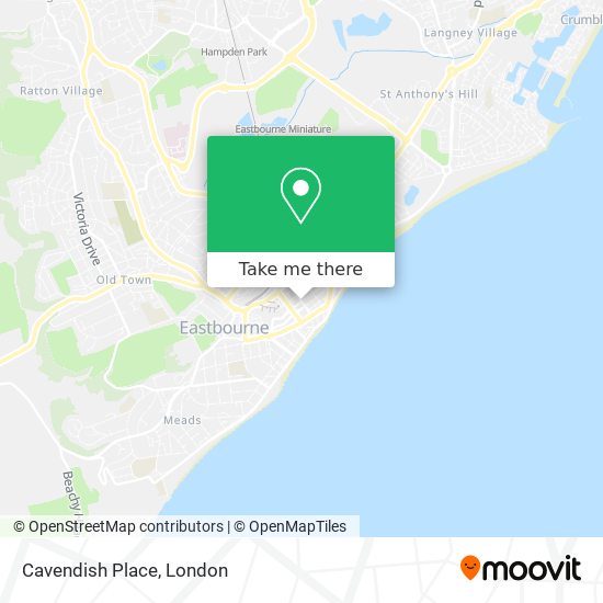 Cavendish Place map