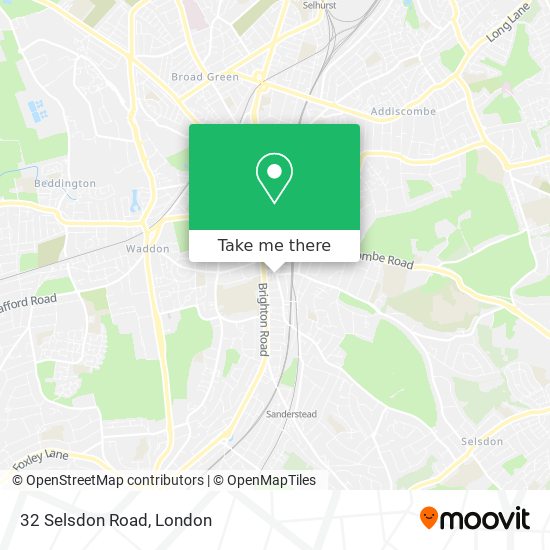 32 Selsdon Road map