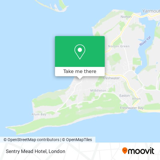 Sentry Mead Hotel map
