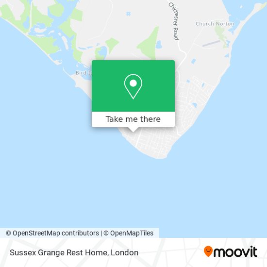 Sussex Grange Rest Home map