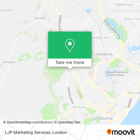 LJP Marketing Services map