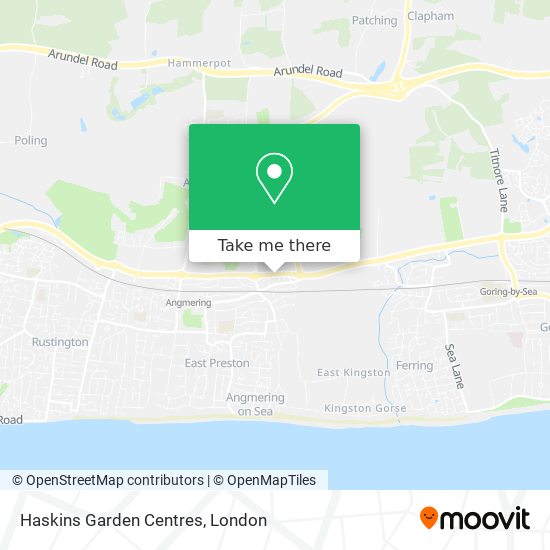 Haskins Garden Centres map