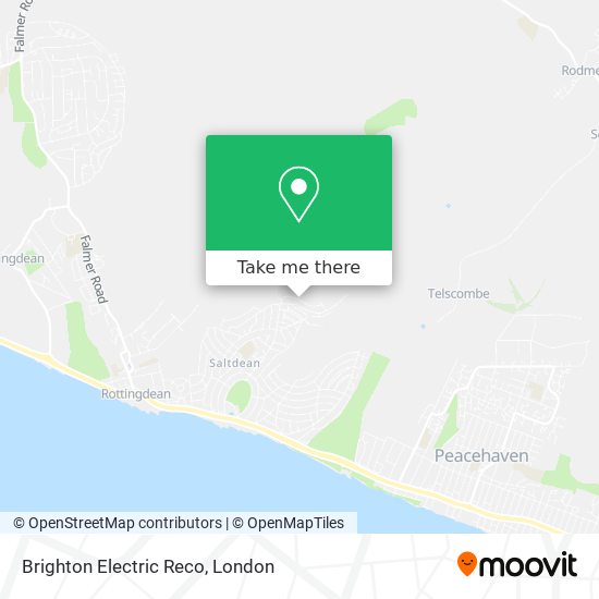 Brighton Electric Reco map