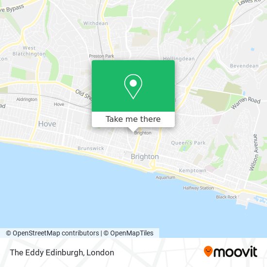 The Eddy Edinburgh map