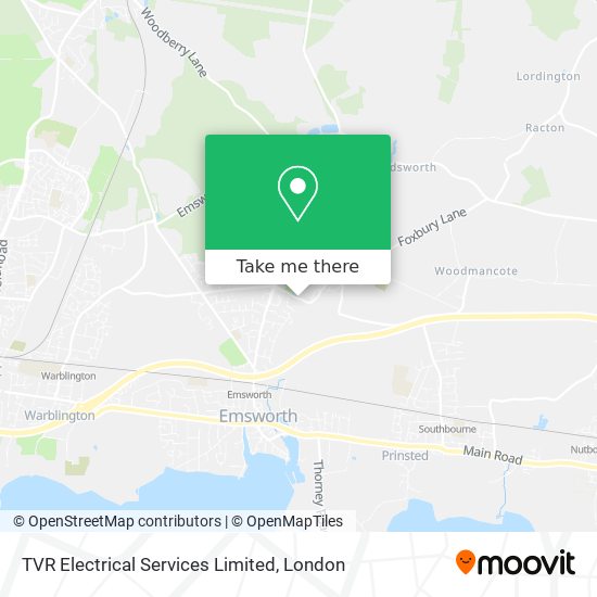 TVR Electrical Services Limited map