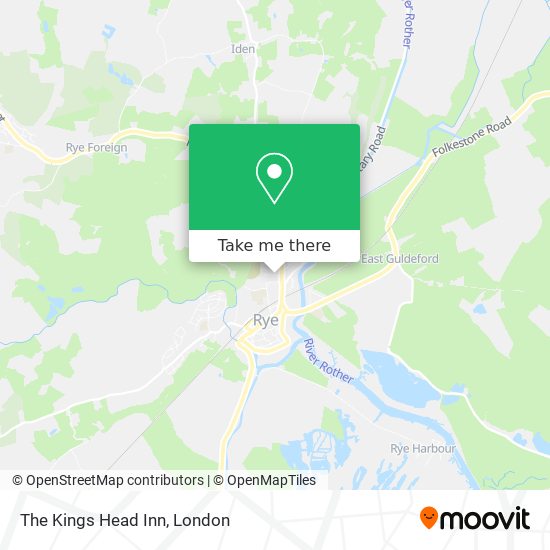 The Kings Head Inn map