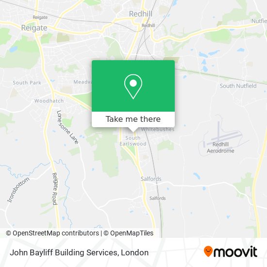 John Bayliff Building Services map