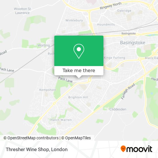 Thresher Wine Shop map