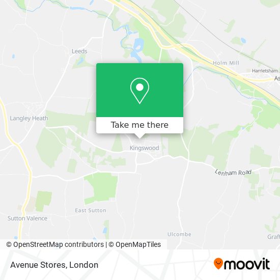 Avenue Stores map