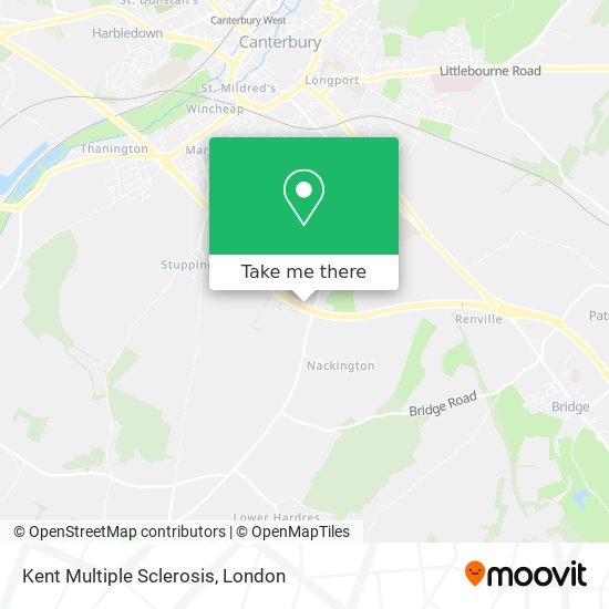 Kent Multiple Sclerosis map