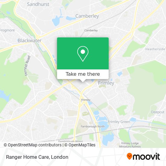 Ranger Home Care map