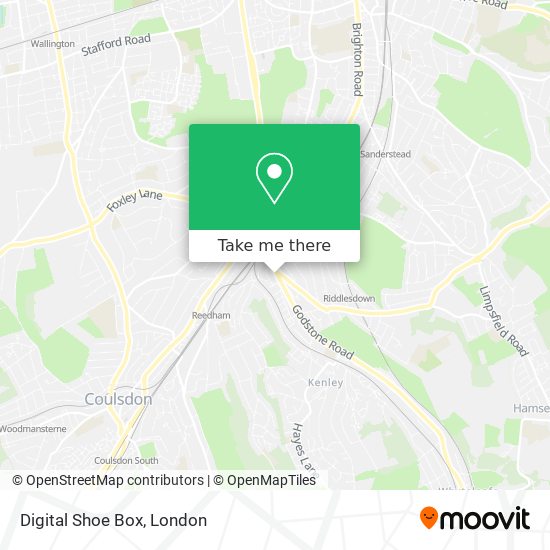 Digital Shoe Box map