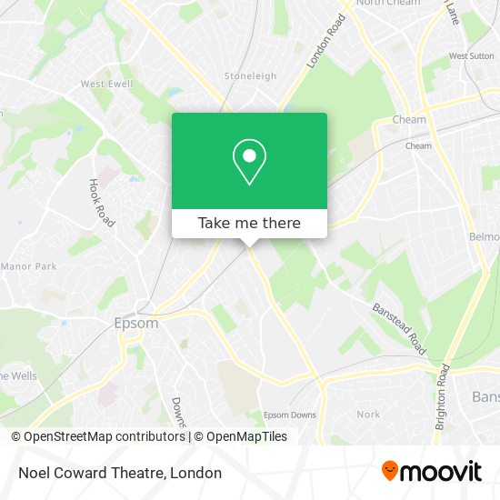 Noel Coward Theatre map