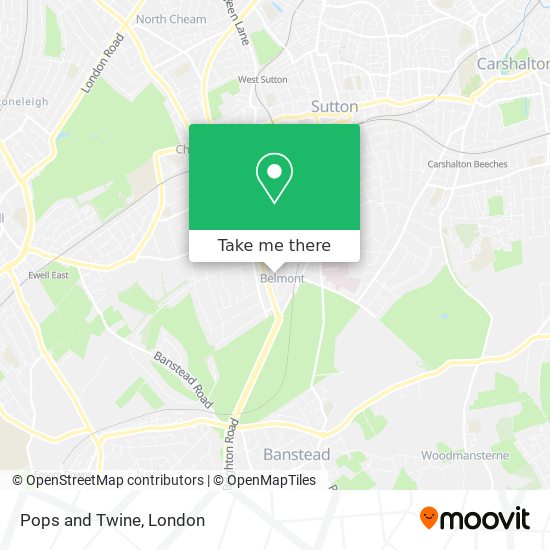 Pops and Twine map