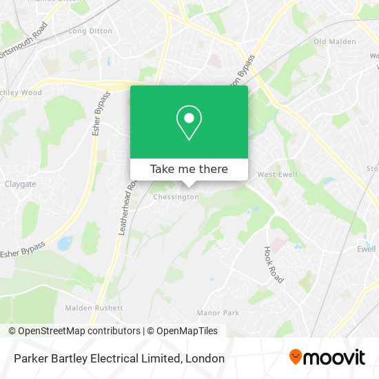 Parker Bartley Electrical Limited map