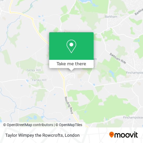 Taylor Wimpey the Rowcrofts map