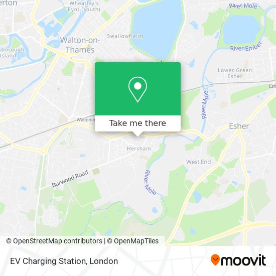 EV Charging Station map