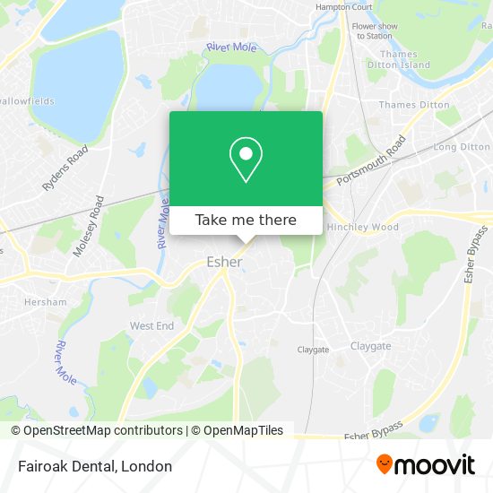 Fairoak Dental map