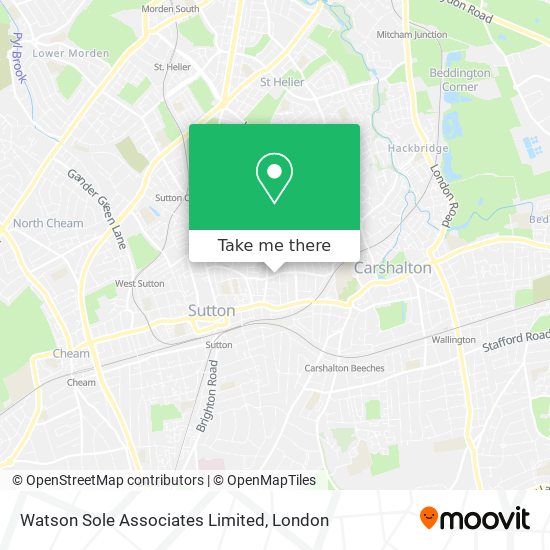 Watson Sole Associates Limited map