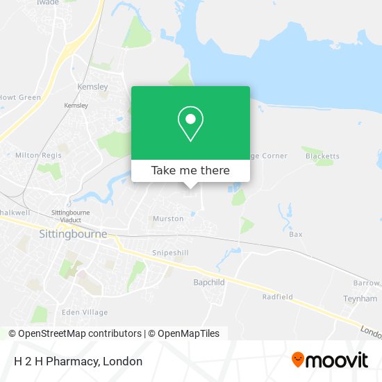 H 2 H Pharmacy map