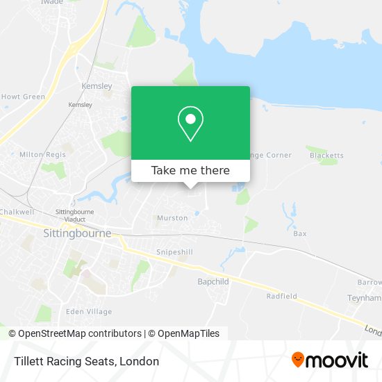Tillett Racing Seats map