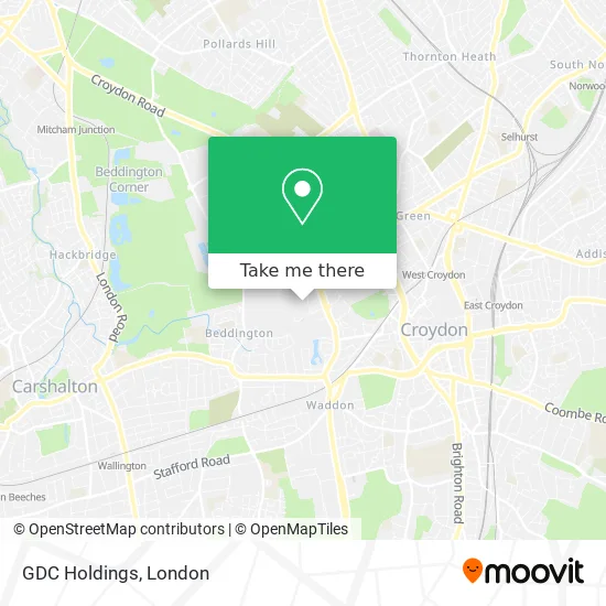 GDC Holdings map