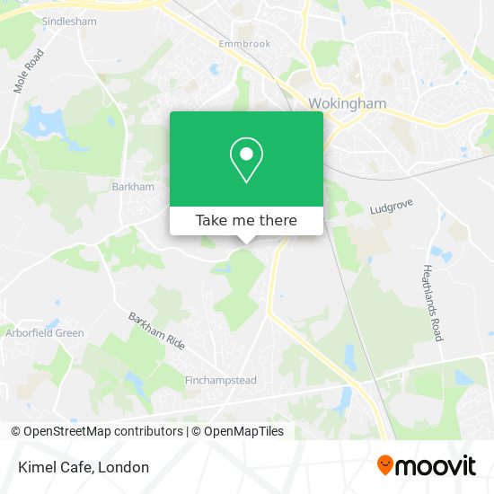 Kimel Cafe map