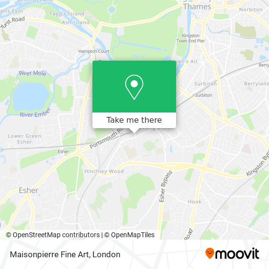 Maisonpierre Fine Art map
