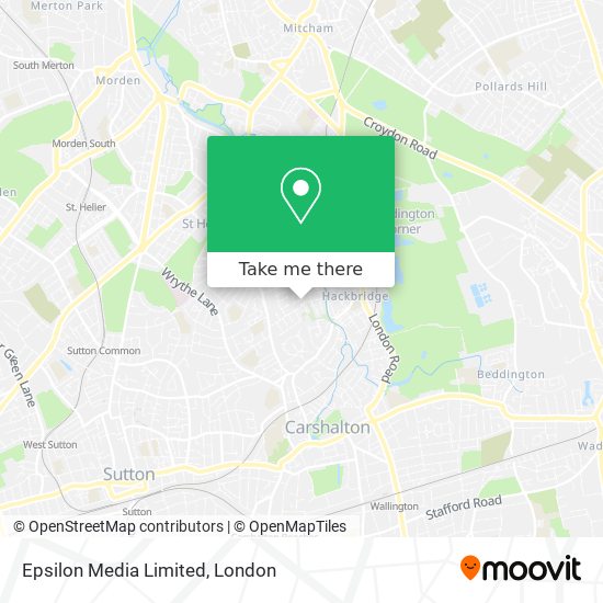 Epsilon Media Limited map