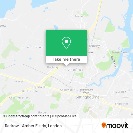 Redrow - Amber Fields map