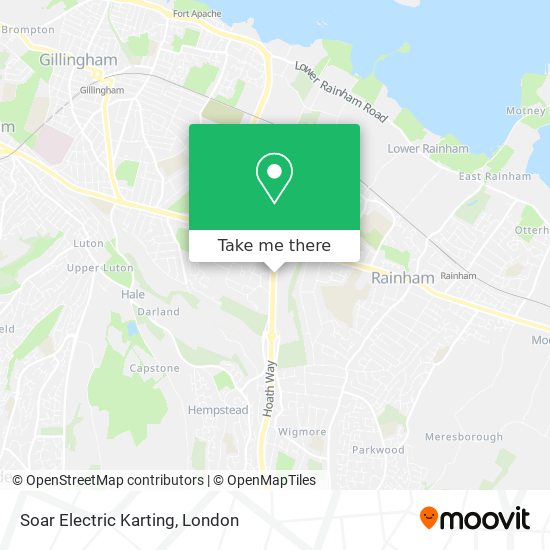 Soar Electric Karting map