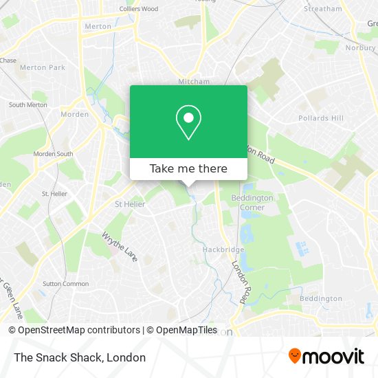 The Snack Shack map