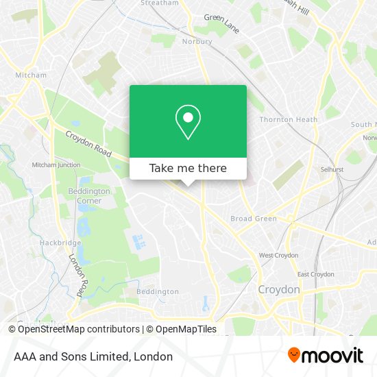 AAA and Sons Limited map