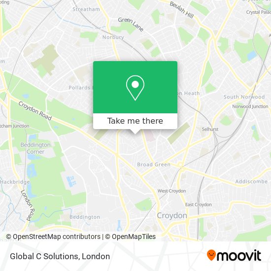 Global C Solutions map