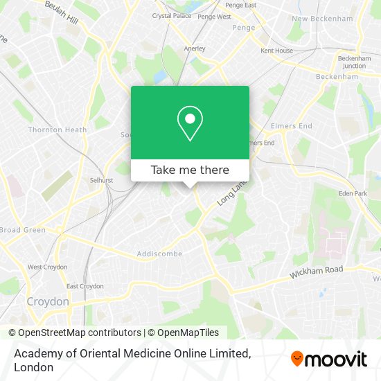 Academy of Oriental Medicine Online Limited map