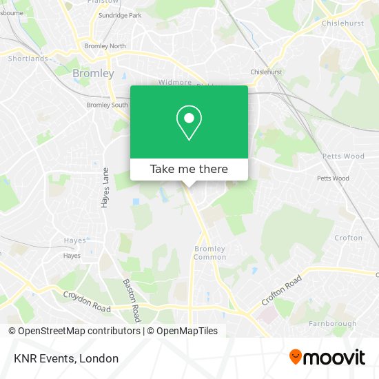 KNR Events map