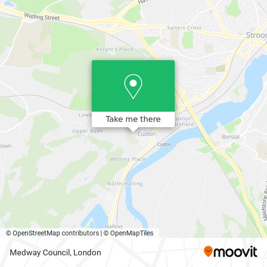 Medway Council map