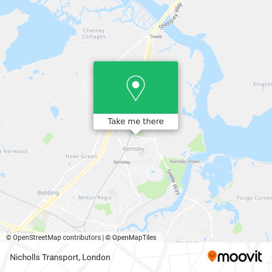 Nicholls Transport map