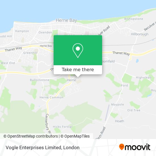 Vogle Enterprises Limited map
