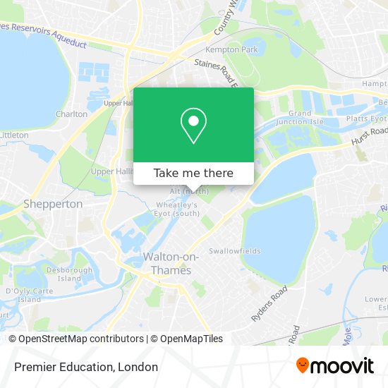 Premier Education map