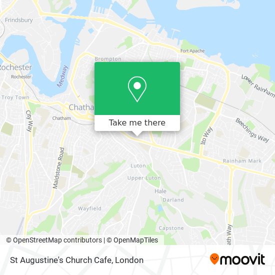 St Augustine's Church Cafe map