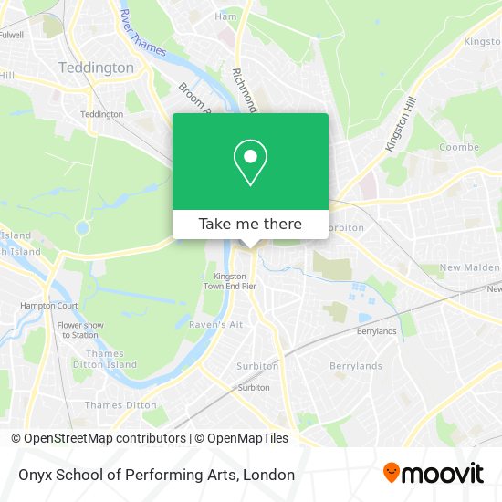 Onyx School of Performing Arts map