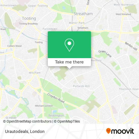 Urautodeals map