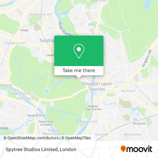 Spytree Studios Limited map