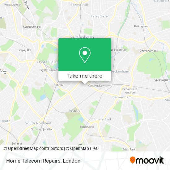 Home Telecom Repairs map