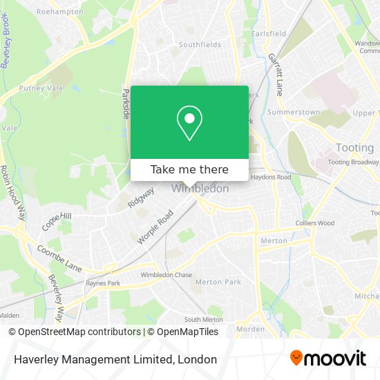 Haverley Management Limited map