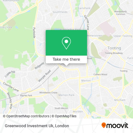 Greenwood Investment Uk map