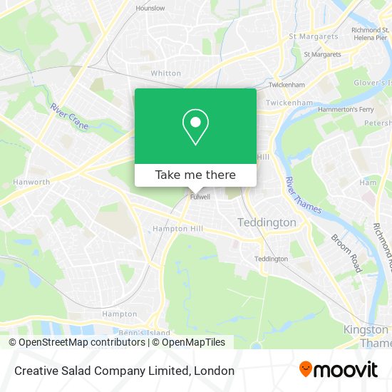 Creative Salad Company Limited map