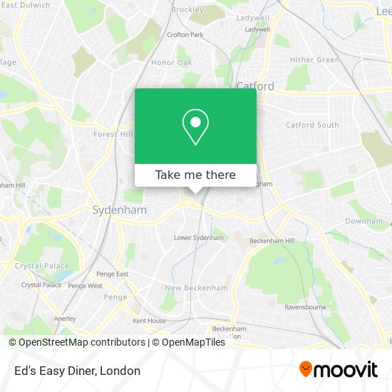 Ed's Easy Diner map